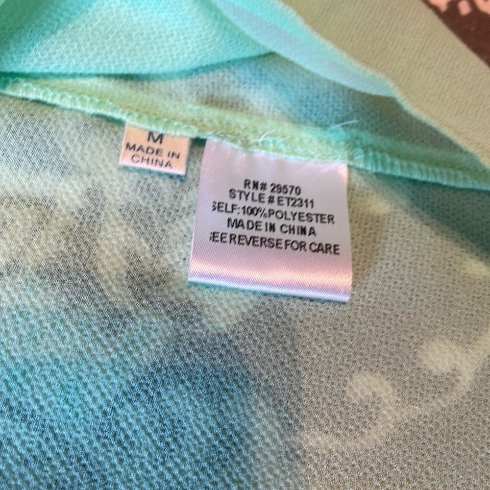 Almost Pink sheer blouse - Picture 6 of 6